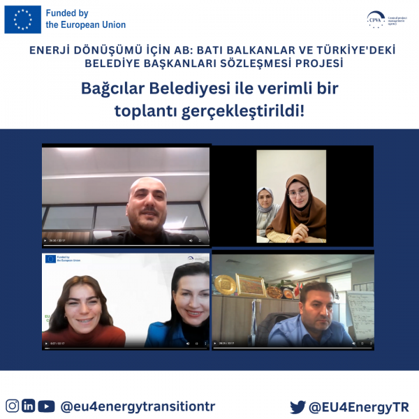 Monthly meeting with Bağcılar Municipality to discuss the progress of climate action plans!